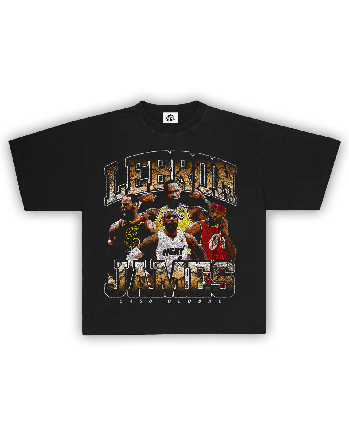 LeBron Eras Tee – 20 Seasons of Greatness – 9450 Global