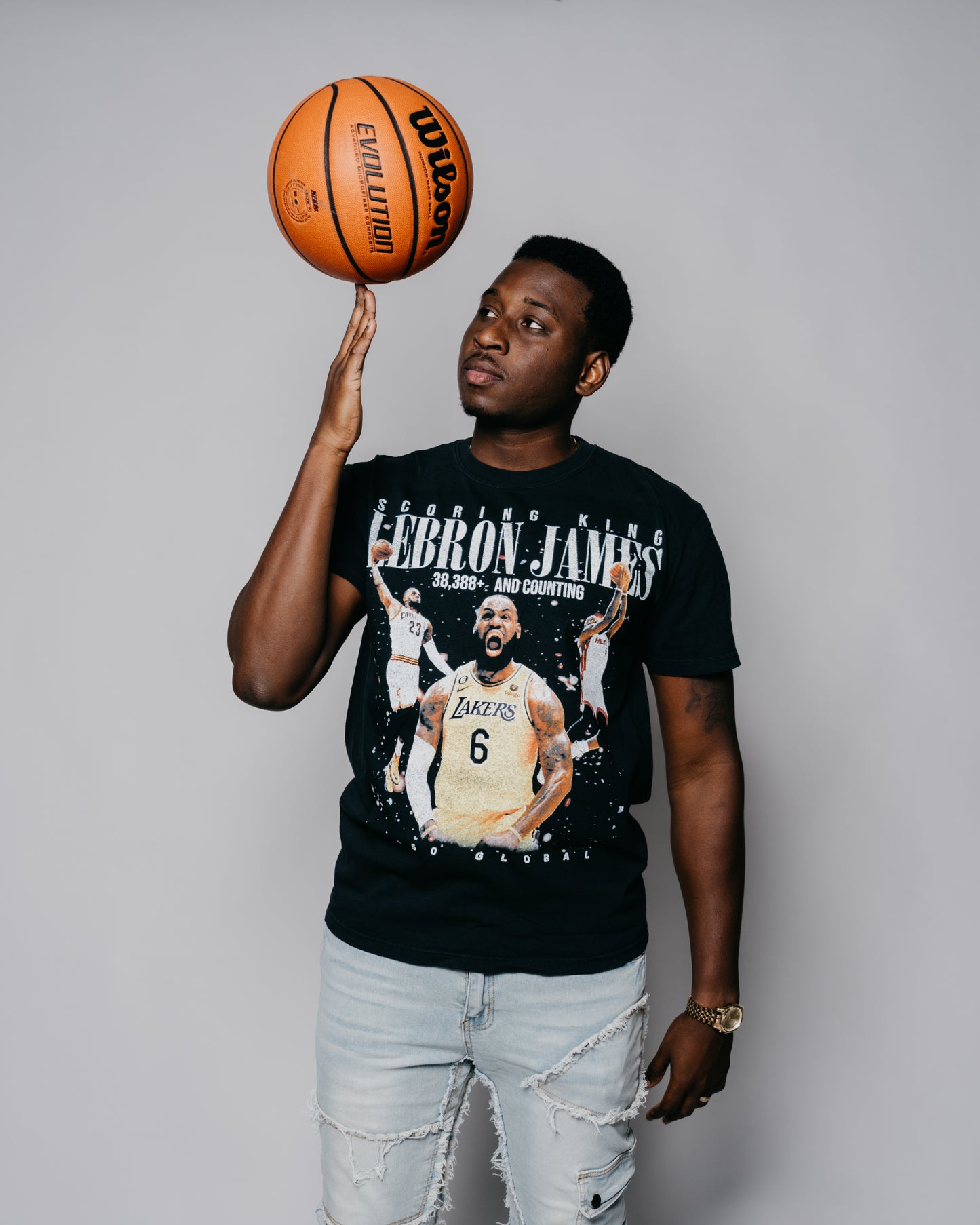 Scoring King Tee – LeBron James Tribute