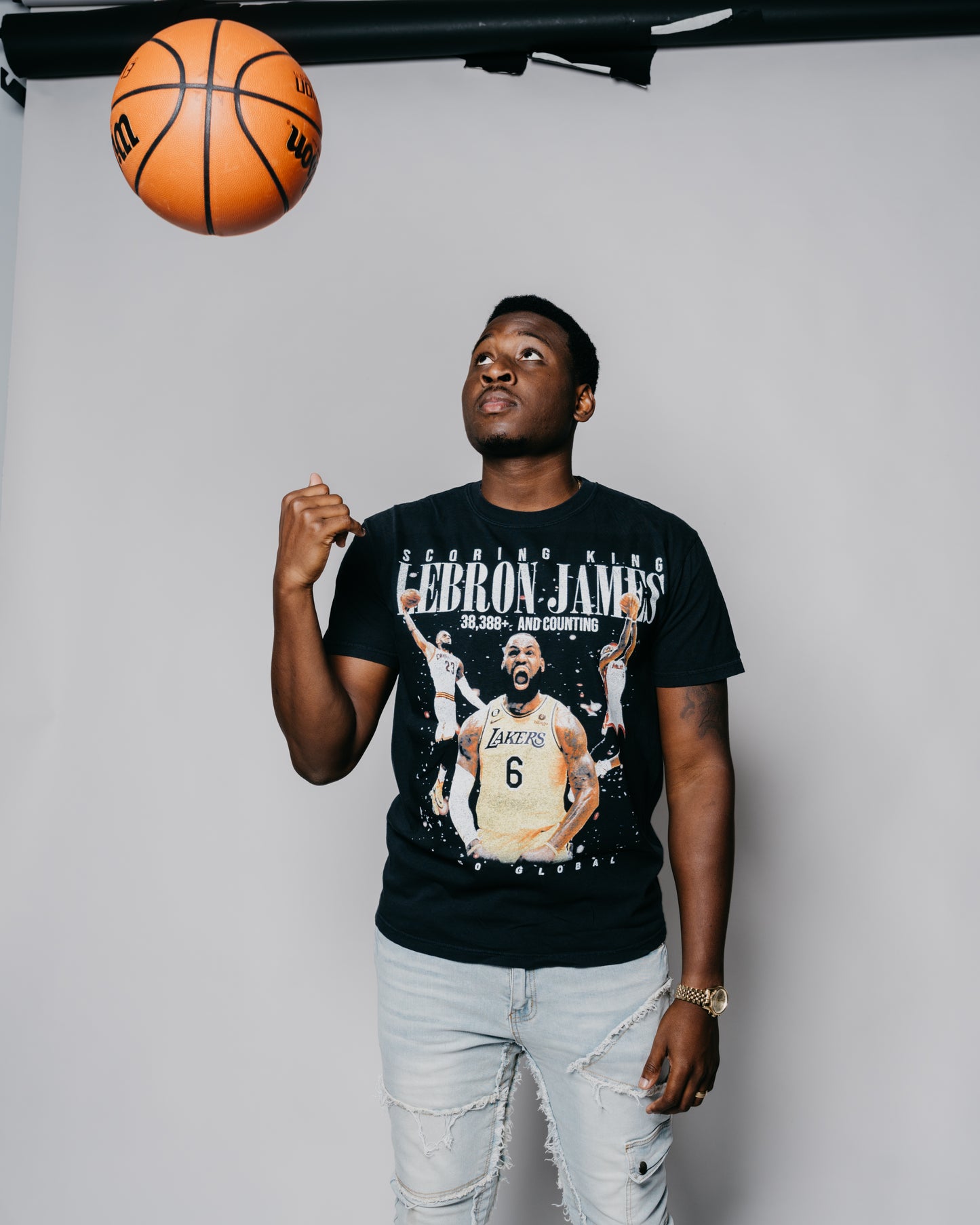 Scoring King Tee – LeBron James Tribute