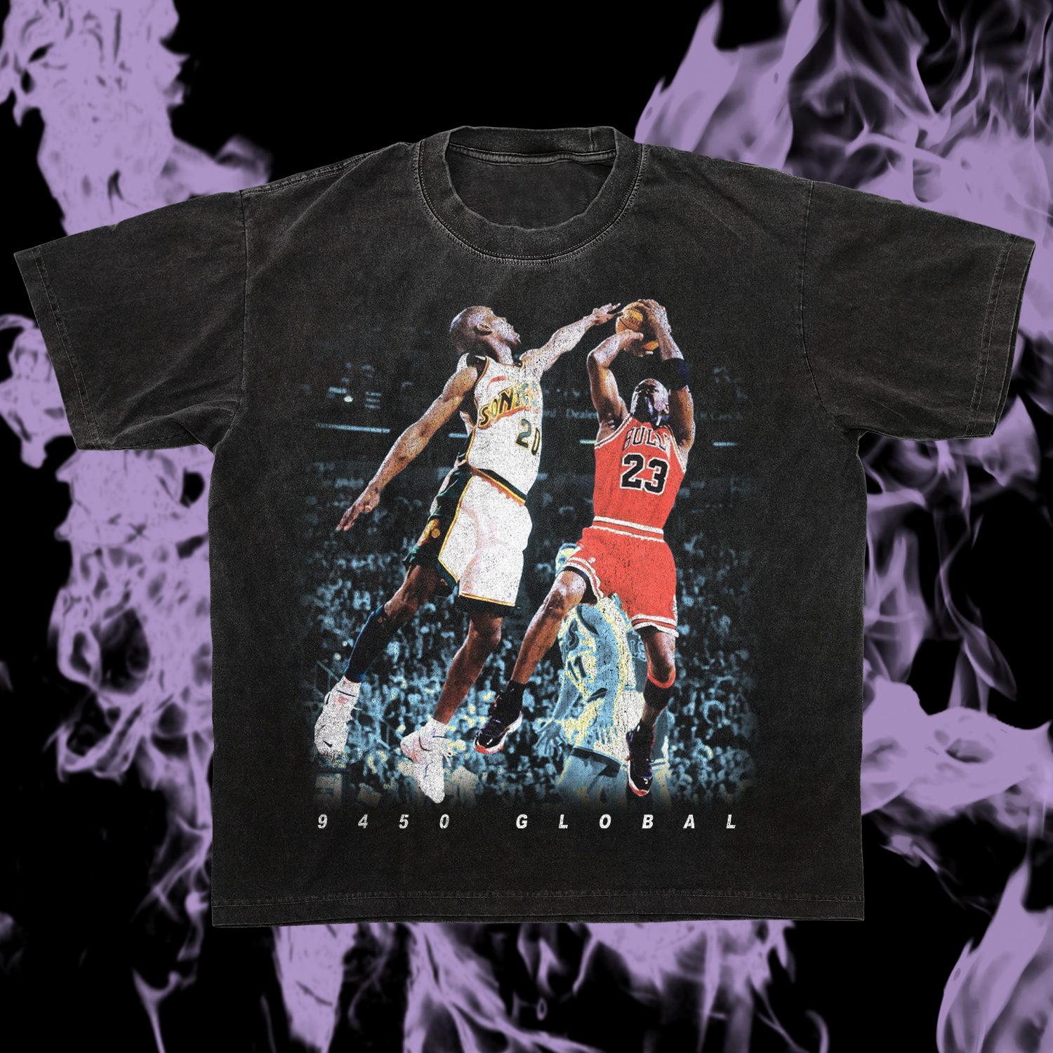 VTG Payton x Jordan tee – 9450 Global