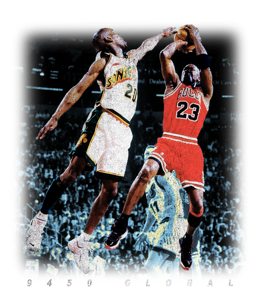 Jordan vs. Payton Tee – 1996 Finals Tribute Tee